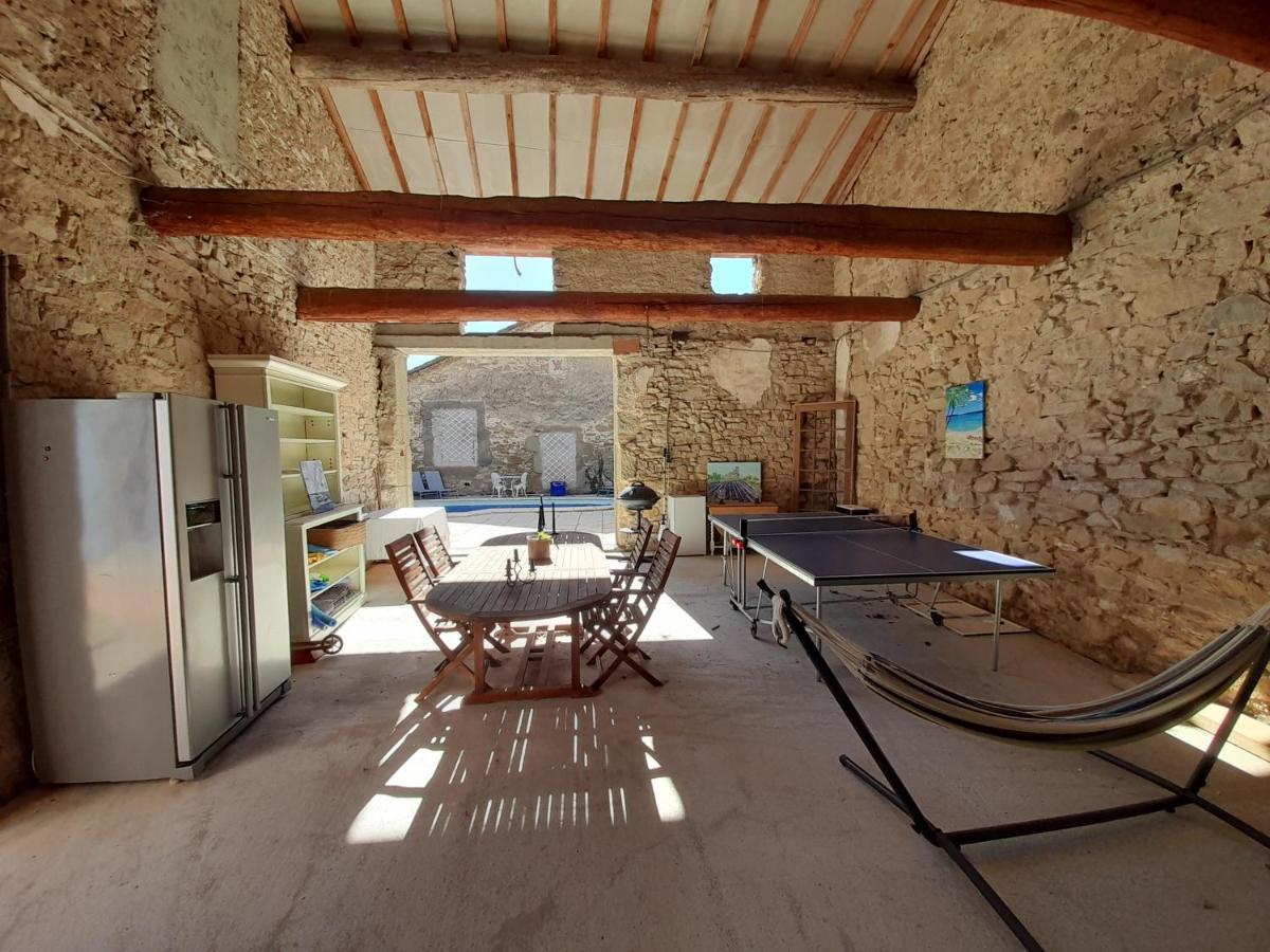 La Maisonnette Avec Spa Et Piscine Villa Sainte-Valière Dış mekan fotoğraf